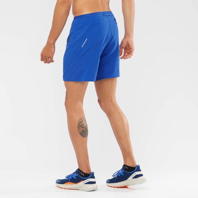 Bermudas Salomon Cross 7'' Hombre Azules | MX UMPA320